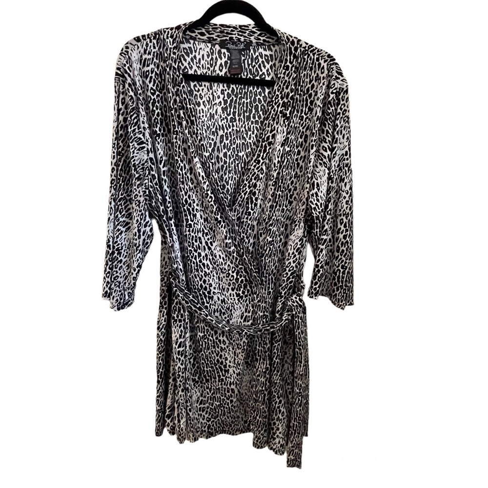 Rene Rofe Animal Print Robe - XL